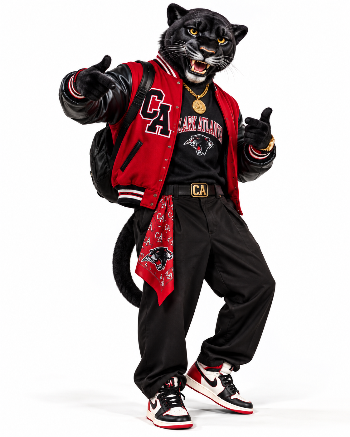 Clark Atlanta University mascot